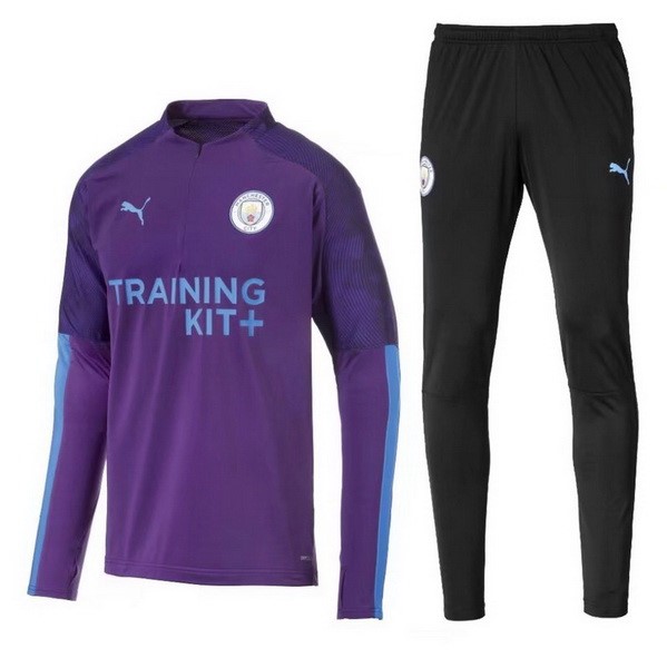 Chandal Del Manchester City 2019-2020 Negro Purpura